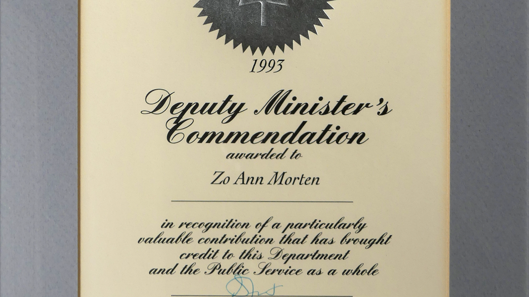 Zo Ann Morten's Awards